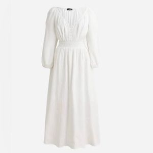 NWOT J Crew Gauze Midi Dress